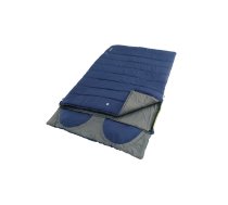 Outwell Contour Lux Double Sleeping Bag, Both side zipper,  Imperial Blue