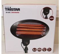 SALE OUT.  OUT. Tristar KA-5287 Patio Heater, Black Tristar Heater KA-5287 Patio heater 2000 W Number of power levels 3 Suitable for rooms up to 20 m² Black DAMAGED PACKAGING IPX4 | Heater | KA-5287 | Patio heater | 2000 W | Number of power levels 3 | Sui
