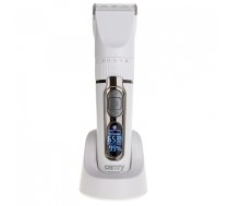 Camry | Hair Clipper with LCD Display | CR 2841 | Cordless | Number of length steps 6 | White/Brown