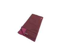 Outwell Champ Kids Deep Red Sleeping Bag 150 x 70 cm  2 way open, L-shape