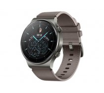 Huawei GT 2 Pro Smart watch, GPS (satellite), AMOLED, Touchscreen, Heart rate monitor, Activity monitoring 24/7, Waterproof, Bluetooth, Nebula Gray
