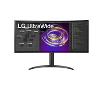 LG | Curved Monitor | 34WP85CP-B | 34 " | IPS | QHD | 21:9 | 60 Hz | 5 ms | 3440 x 1440 | 300 cd/m² | HDMI ports quantity 2 | Black | Warranty  month(s)