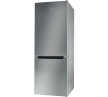 INDESIT | Refrigerator | LI6 S2E S | Energy efficiency class E | Free standing | Combi | Height 158.8 cm | Fridge net capacity 197 L | Freezer net capacity 75 L | 39 dB | Silver