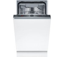 Dishwasher | SPV2HMX42E | Built-in | Width 45 cm | Number of place settings 10 | Number of programs 5 | Energy efficiency class E | Display | White