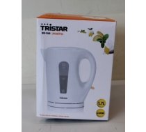 SALE OUT. Tristar WK-3380 Jug kettle, White,DAMAGED PACKAGING | Tristar | Jug Kettle | WK-3380 | Electric | 2200 W | 1.7 L | Plastic | 360° rotational base | White | DAMAGED PACKAGING