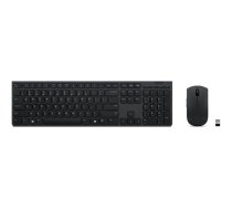 Lenovo | Professional Wireless Rechargeable Combo Keyboard and Mouse | Keyboard and Mouse Set | Wireless | Mouse included | US | Bluetooth | Grey