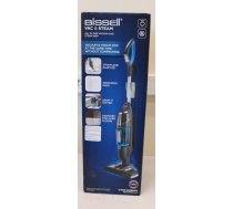 SALE OUT. Bissell Vac&Steam Steam Cleaner, UNPACKED, USED, SCRATCHED | Vacuum and steam cleaner | Vac & Steam | Power 1600 W | Steam pressure Not Applicable. Works with Flash Heater Technology bar | Water tank capacity 0.4 L | Blue/Titanium | UNPACKED, US