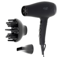 Adler | Hair dryer | AD 2267 | 2100 W | Number of temperature settings 3 | Diffuser nozzle | Black