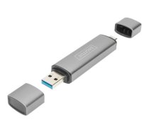 DIGITUS Dual Card Reader Hub USB-C / USB 3.0, OTG | Digitus | Card reader - USB 3.0/USB-C | DA-70886