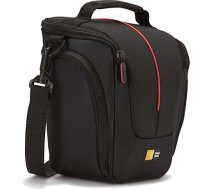 Case Logic | DCB-306 SLR Camera Bag | Black | * Designed to fit an SLR camera with standard zoom lens attached * Internal zippered pocket stores memory cards, filter or lens cloth * Side zippered pockets store an extra battery, cables, lens cap, or small