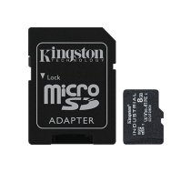 Kingston | UHS-I | 8 GB | microSDHC/SDXC Industrial Card | Flash memory class Class 10, UHS-I, U3, V30, A1 | SD Adapter