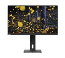 Lenovo | ThinkVision | E27q-20 | 27 " | IPS | QHD | 16:9 | 75 Hz | 4 ms | 2560 x 1440 | 350 cd/m² | HDMI ports quantity 1 | Raven Black | Warranty 36 month(s)