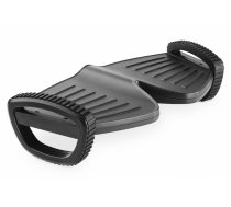 Digitus | Active Ergonomic Footrest | DA-90412 | Black | Depth 277 mm | Height 135 mm | Plastic | Gentle movements promote health; 2 rocker functions by easy rotation; Large or small rocking movements are possible (slow/fast); Can also be used as a raised