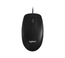 Logitech | Mouse | M100 | Optical | Optical mouse | Wired | Black