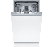 Dishwasher | SPV4HMX10E | Built-in | Width 45 cm | Number of place settings 10 | Number of programs 6 | Energy efficiency class E | Display | AquaStop function | White