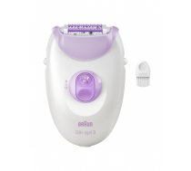 Epilator | SE3-000 Silk épil 3 | Number of power levels 2 | White/Purple