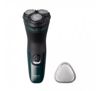 Akcija! Philips Shaver Series 3000X, Wet& Dry skuveklis (lādējams), tumši zaļš