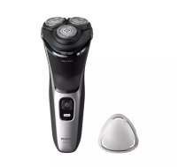 Akcija! Philips Shaver Series 3000, Wet& Dry skuveklis (lādējams), light silver