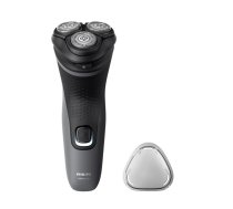 PHILIPS Shaver Series 1000  Elektriskais skuveklis sausai un mitrai skūšanai, pelēks