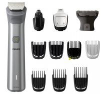 Akcija! PHILIPS Multigroom series 5000 All-in-one trimmeris sejai, matiem un ķermenim, tērauda