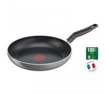 TEFAL Super Start Pan | C2730653 | Frying | Diameter 28 cm | Suitable for induction hob | Fixed handle | Black