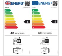 Akcija! PHILIPS 4K UHD LED televizors