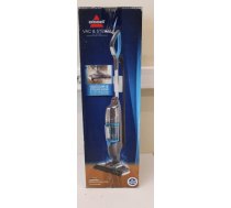 SALE OUT. Bissell Vac&Steam Steam Cleaner | Bissell | Vacuum and steam cleaner | Vac & Steam | Power 1600 W | Steam pressure Not Applicable. Works with Flash Heater Technology bar | Water tank capacity 0.4 L | Blue/Titanium | DAMAGED PACKAGING, USED, DIRT