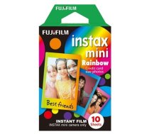 Fujifilm | Instax Mini Rainbow Instant Film | 86 x 54 mm | Quantity 10