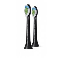 Philips | Standard Sonic Toothbrush Heads | HX6062/13 Sonicare W2 Optimal | Heads | For adults and children | Number of brush heads included 2 | Number of teeth brushing modes Does not apply | Sonic technology | Black