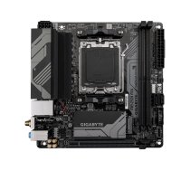 Gigabyte | A620I AX 1.0 | Processor family AMD | Processor socket AM5 | DDR5 DIMM | Supported hard disk drive interfaces SATA, M.2 | Number of SATA connectors 2