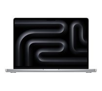 Apple | MacBook | Pro | Silver | 14 " | 3024 x 1964 pixels | Apple M3 Pro | 18 GB | Solid-state drive capacity 1000 GB | Apple M3 Pro chip 12-core CPU/18-core GPU | macOS | 802.11ax | Bluetooth version 5.3 | Keyboard language Russian | Keyboard backlit |