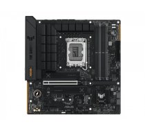 ASUS TUF GAMING B760M-PLUS II | Asus | Processor family Intel B760 | Processor socket 1 x LGA1700 Socket | 4 DIMM slots - DDR5, non-ECC, on-die ECC, unbuffered | Supported hard disk drive interfaces SATA-600 (RAID), 3 x M.2 | Number of SATA connectors 4