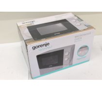 SALE OUT. Gorenje MO17E1S Microwave oven,  Free standing, Capacity 17 L, power 700 W, No display, Silver | Gorenje | Microwave oven | MO17E1S | Free standing | 17 L | 700 W | Silver | DAMAGED PACKAGING