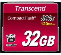 MEMORY COMPACT FLASH 32GB/800X TS32GCF800 TRANSCEND