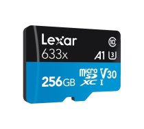 MEMORY MICRO SDXC 256GB UHS-I/W/ADAPTER LSDMI256BB633A LEXAR