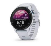 SMARTWATCH FORERUNNER 255MUSIC/WHITESTONE 010-02641-31 GARMIN