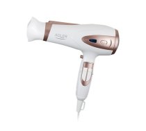 Adler | Hair Dryer | AD 2248 | 2400 W | Number of temperature settings 3 | Ionic function | Diffuser nozzle | White