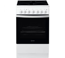 INDESIT | Cooker | IS5V4PHW/E | Hob type Vitroceramic | Oven type Electric | White | Width 50 cm | Grilling | Depth 60 cm | 61 L