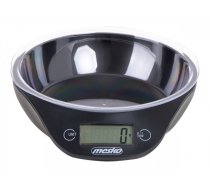 Mesko | Kitchen scale with a bowl | MS 3164 | Maximum weight (capacity) 5 kg | Graduation 1 g | Display type LCD | Black