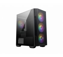 MSI | MAG FORGE M100R | Side window | Black | Micro ATX Tower | Power supply included No | ATX