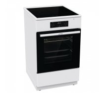 Gorenje | Cooker | GEIT5C60WPG | Hob type Induction | Oven type Electric | White | Width 50 cm | Grilling | Depth 59.4 cm | 70 L