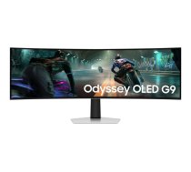 Samsung LS49DG910SUXEN Odyssey G9 G91SD | 49 " | OLED | 32:9 | 144 Hz | 0.03 ms | 5120 x 1440 pixels | 250 cd/m² | HDMI ports quantity 1 | Silver