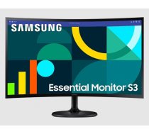 LCD Monitor|SAMSUNG|27"|Business/Curved|Panel VA|1920x1080|16:9|100Hz|4 ms|Tilt|Colour Black|LS27D360GAUXEN