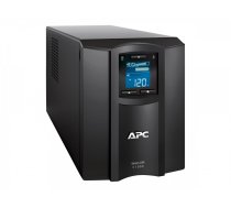 APC Smart-UPS C, Line Interactive, 1000VA, Tower, 230V, 8x IEC C13 Sockets, SmartConnect Port, USB and Serial Connectivity, AVR, Graphic LCD