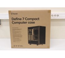 SALE OUT. Fractal Design Define 7 Compact White TG Clear Tint | Fractal Design | Define 7 Compact | Side window | White/Clear Tint | Mid-Tower | DAMAGED PACKAGING | Power supply included No | ATX