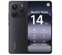 Xiaomi Redmi Note 14 | Midnight Black | 6.67 " | AMOLED | 1080 x 2400 pixels | Mediatek | Internal RAM 6 GB | 128 GB | Dual SIM | 5G | Main camera resolution 50+8+2 MP | Secondary camera resolution 20 MP | Android | 14