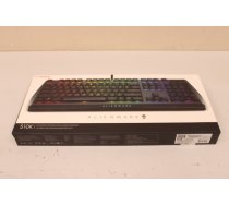 SALE OUT. Dell Alienware 510K Low-profile RGB Mechanical Gaming Keyboard - AW510K (Dark) | Dell | Alienware Gaming Keyboard | AW510K | Dark Gray | Mechanical Gaming Keyboard | Wired | EN | USED AS DEMO | English | Numeric keypad