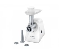 Bosch | Meat mincer SmartPower | MFW2510W | White | 350 W | Number of speeds 1 | 2 Discs: 3.8 and 8 mm; Sausage filler accessory.