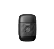 PHILIPS Shaver Series 5000 Compact elektriskais skuveklis mitrai un sausai skūšanai, melns