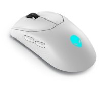 Dell | Mouse | Alienware Tri-Mode AW720M | 2.4GHz Wireless Gaming Mouse | Wireless | Wireless - 2.4 GHz, Bluetooth 5.1. USB-C | Lunar light